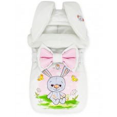 Конверт "Зайка" принт "Spring Bunny" Флис Деми